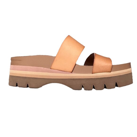 Reef Cushion Vista Hi Platform Sandal Women’s Size 8 Tan Casual Beach - Picture 7 of 9